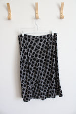 George Stretch Black and White Patterned Skirt | 12/14