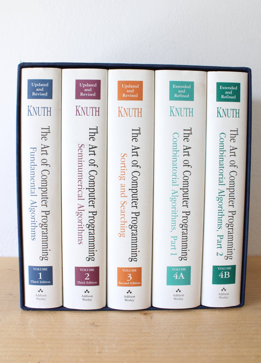 The Art of Computer Programming by Knuth, Vol. 1-4B