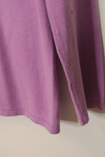 Talbots Light Purple V-Neck Sweater | M