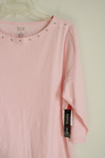 NEW Hasting & Smith Light Pink Long Sleeved Shirt | L