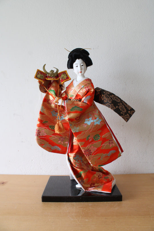 Vintage Japanese Kimono Geisha Doll