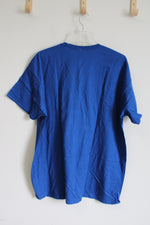 NEW Fruit Of The Loom Blue Tee | XL