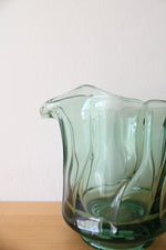 Jamestown Fostoria Green 40oz Glass Pitcher