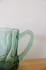 Jamestown Fostoria Green 40oz Glass Pitcher