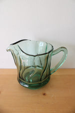 Jamestown Fostoria Green 40oz Glass Pitcher