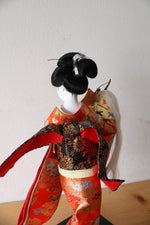 Vintage Japanese Kimono Geisha Doll