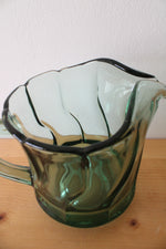 Jamestown Fostoria Green 40oz Glass Pitcher