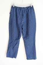 Chic Vintage Elastic Waistband Denim Jeans | 16 Petite