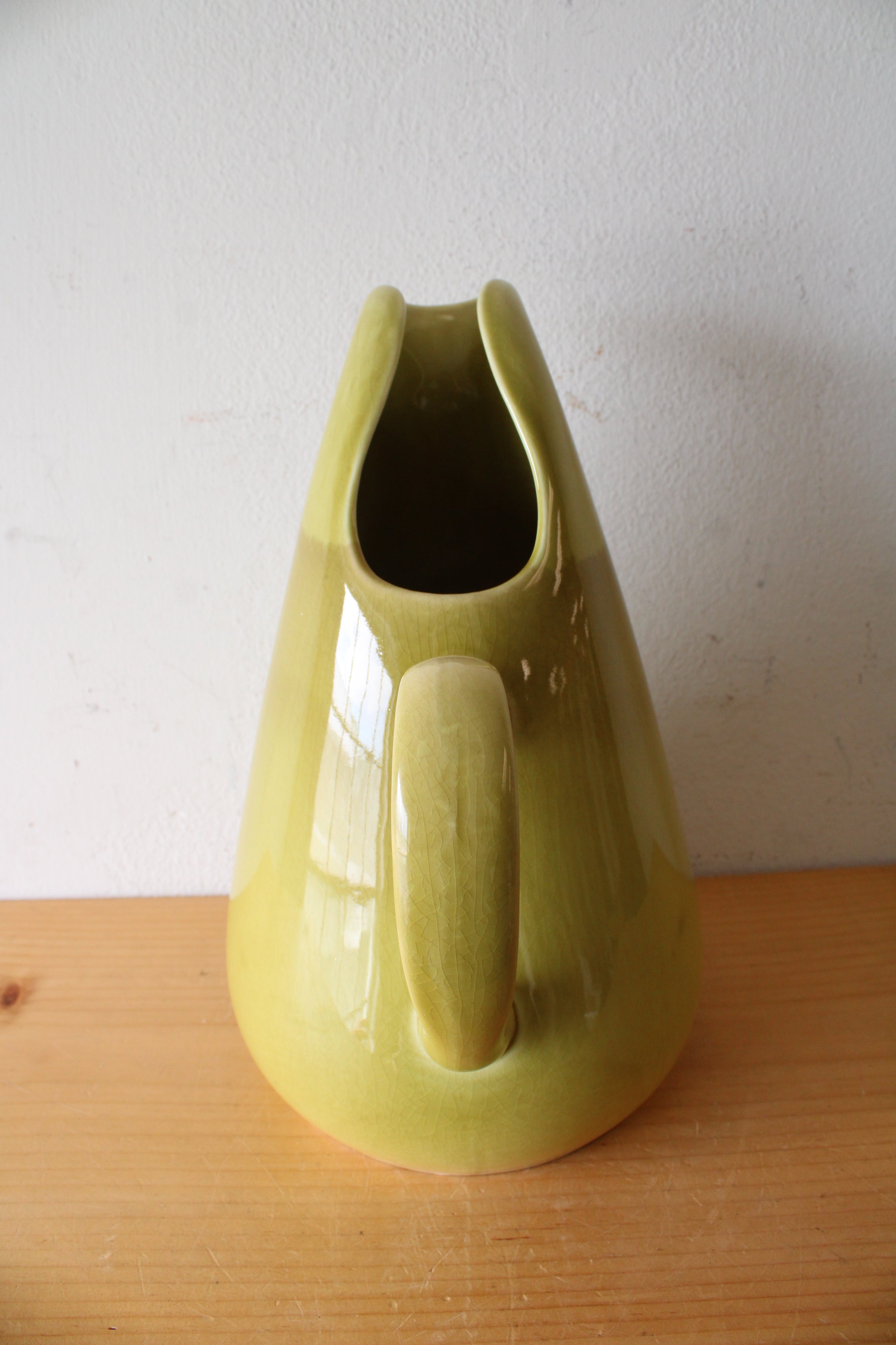 Russell Wright Modern Chartreuse Pitcher
