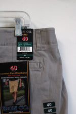 NEW Iron Co. Skyscraper Comfort Flex Waistband Shorts | 40