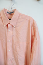 Lanesboro Peach Long Sleeved Button Down Shirt | M