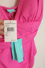 NEW Melissa Odabash Pink V-neck Swimsuit | 10
