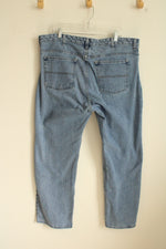 Van Heusen Medium Wash Relaxed Fit Jeans | 40x30