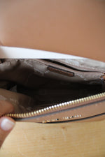 NEW Anne Klein Brown Crossbody Wallet & Hand Sanitizer Holder Set