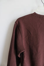 Gap Brown & Blue Logo Crewneck Sweatshirt | S