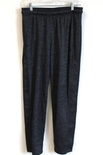 And1 Heathered Charcoal Gray Side Button Down Warm Up Athletic Pants | M