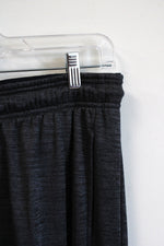And1 Heathered Charcoal Gray Side Button Down Warm Up Athletic Pants | M