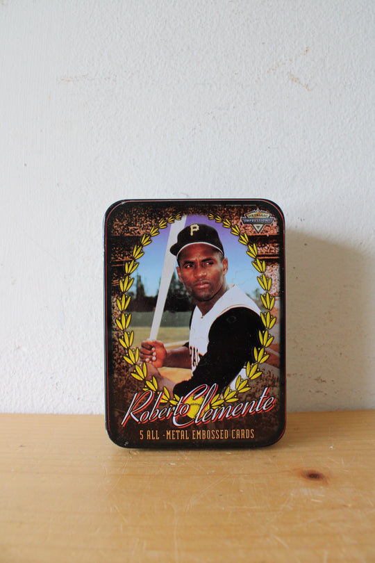 Roberto Clemente 5 All - Metal Embossed Cards