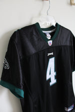 NFL Reebok Philadelphia Eagles Black #4 Kolb Jersey | Youth L (14/16)