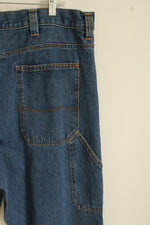 Blue Mountain Medium Wash Carpenter Relaxed Fit Jeans | 40x32