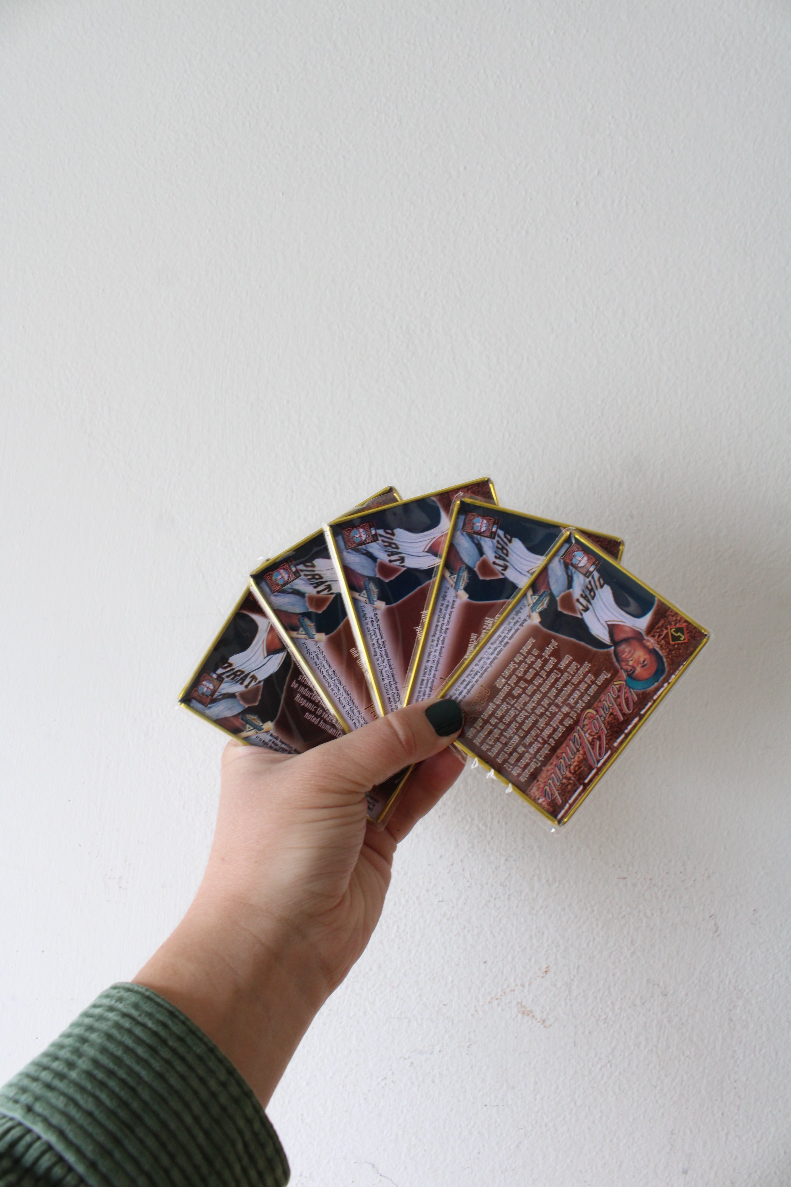 Roberto Clemente 5 All - Metal Embossed Cards