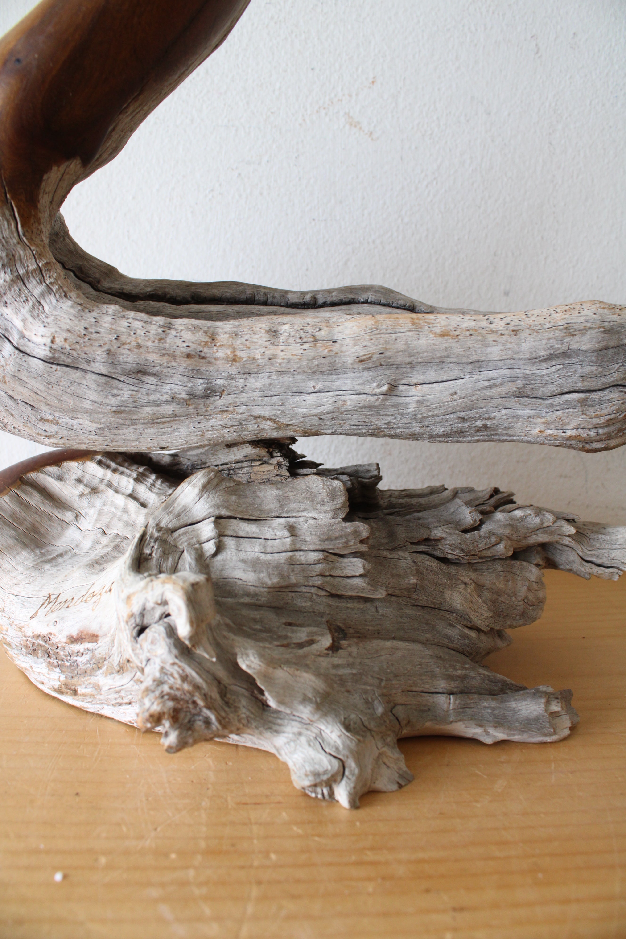 Mendoza Wooden Crane Figurine