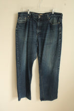 LL Bean Medium Wash Relaxed Fit Jeans | 38x32