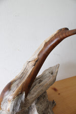 Mendoza Wooden Crane Figurine