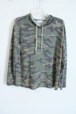Stitch & Knot Green Camp Stretch Hoodie | M