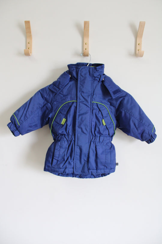 Authentic Brand Class Club C Blue Winter Coat | 2