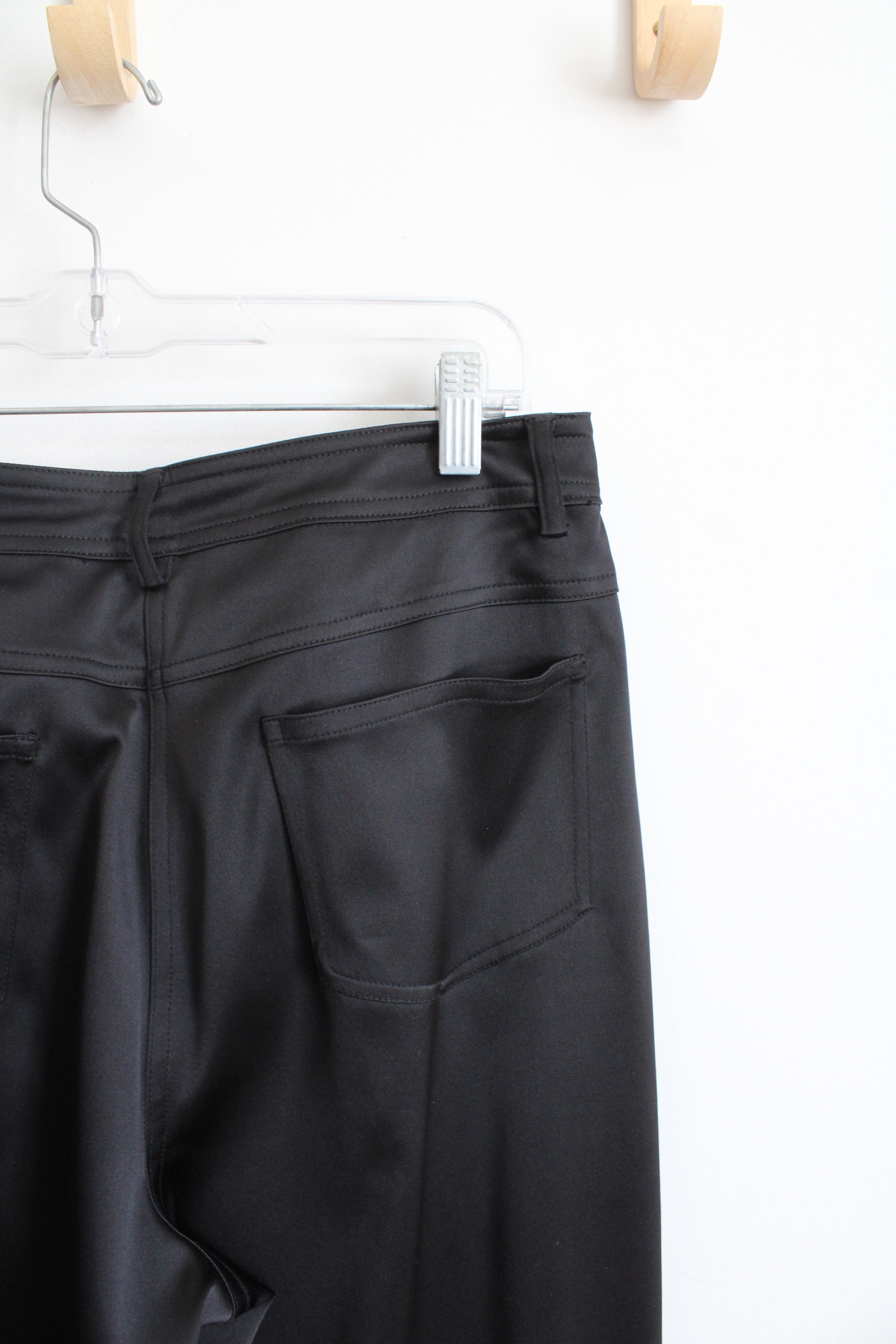 Victor Costa Occasion Black Satin Pants | 10