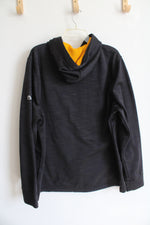 NBA Golden State Warriors Black & Yellow Fleece Lined Hoodie | XL