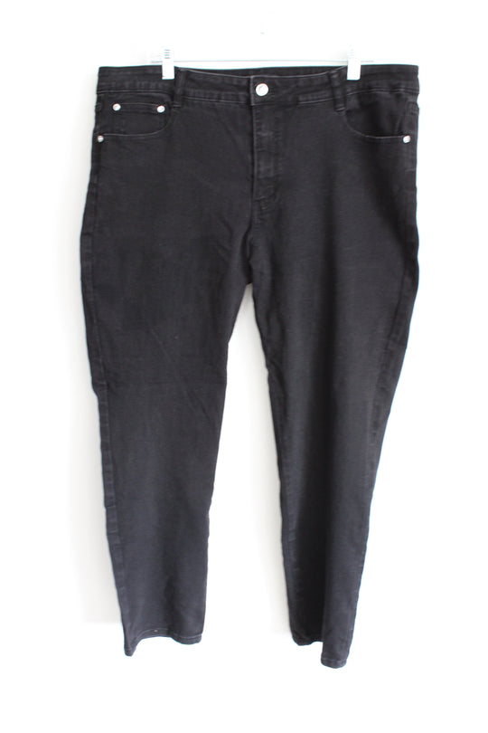 Jack David Black Denim Jeans | 24 Tall