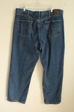 Lee Medium Wash Relaxed Fit Jeans | 42x30