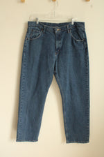 Wrangler Medium Wash Relaxed Fit Jeans | 36x30