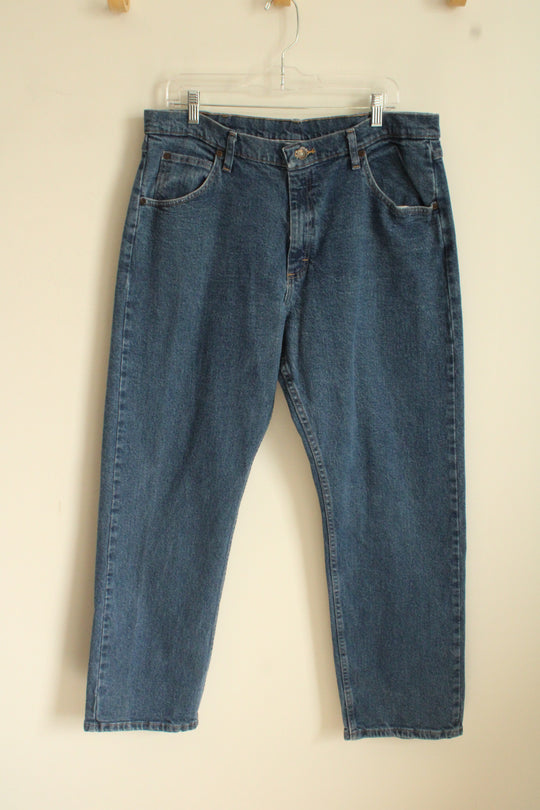 Wrangler Medium Wash Relaxed Fit Jeans | 36x30