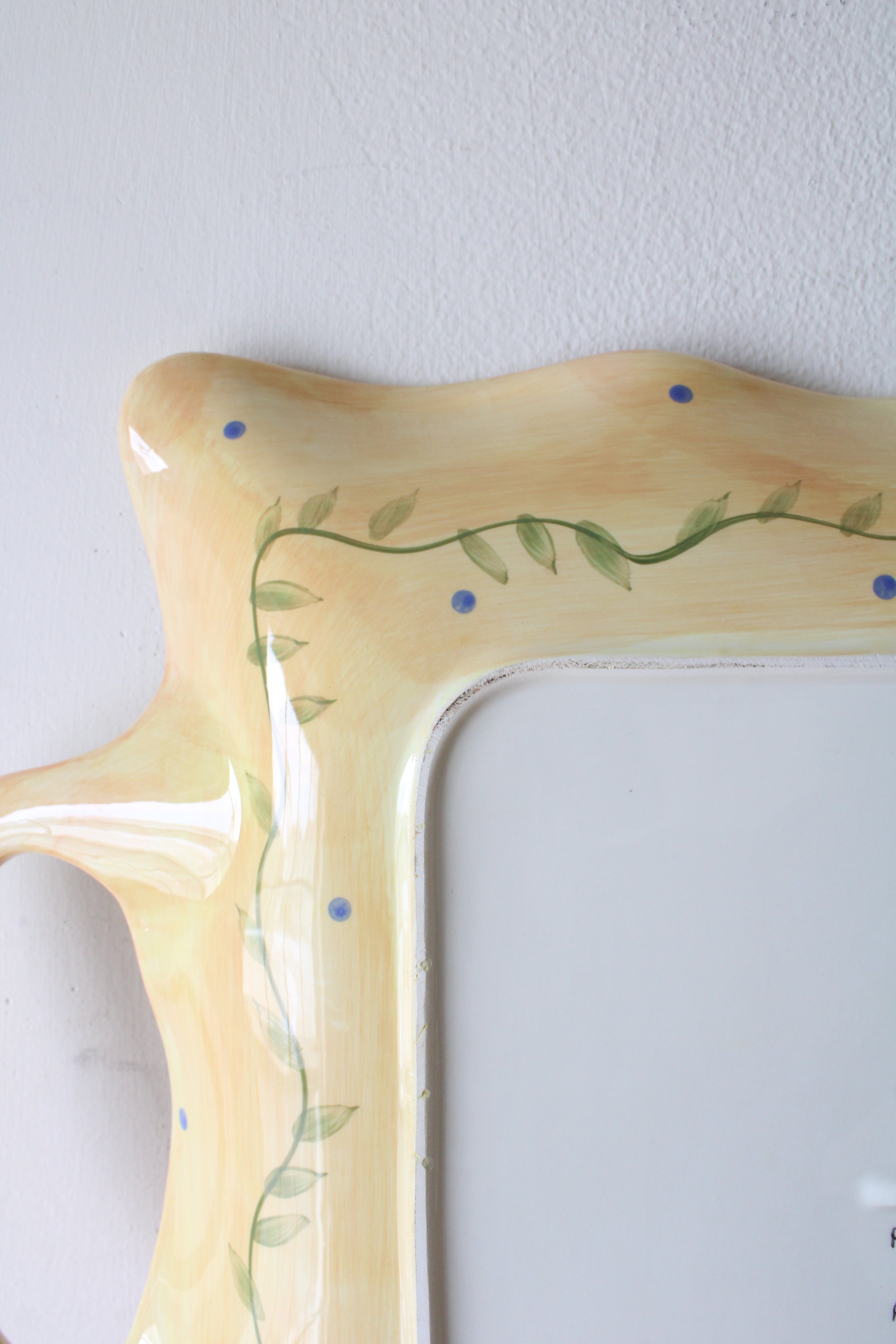 Pfaltzgraff Napoli Hand Painted Ceramic Square Platter