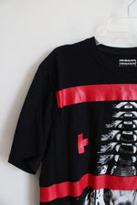 Sean John Black & Red Graphic Tee | XL