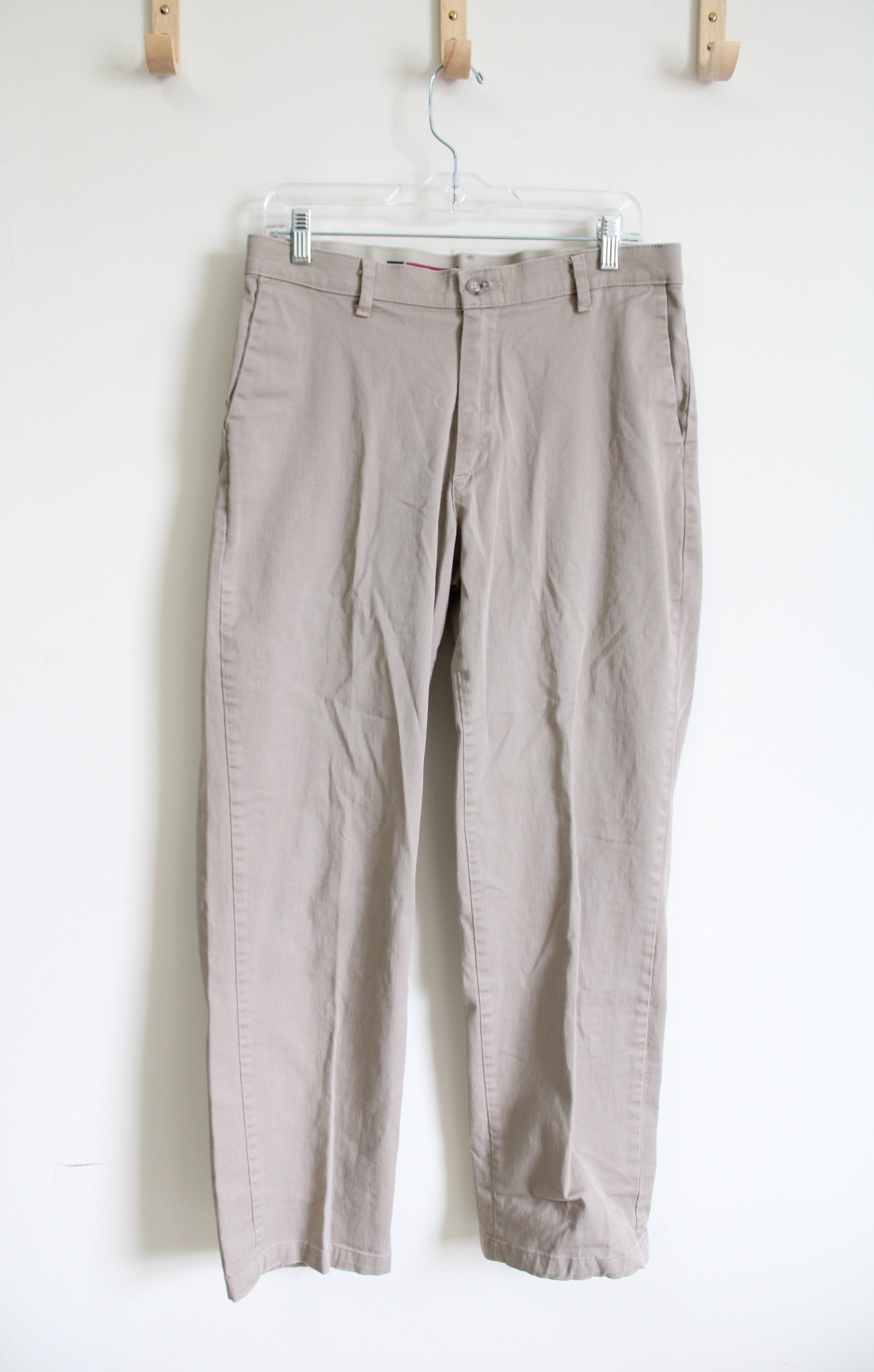 Lee Custom Fit Waistband Khaki Pant | 32X32
