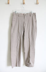 Lee Custom Fit Waistband Khaki Pant | 32X32