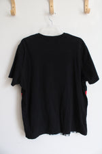 Sean John Black & Red Graphic Tee | XL
