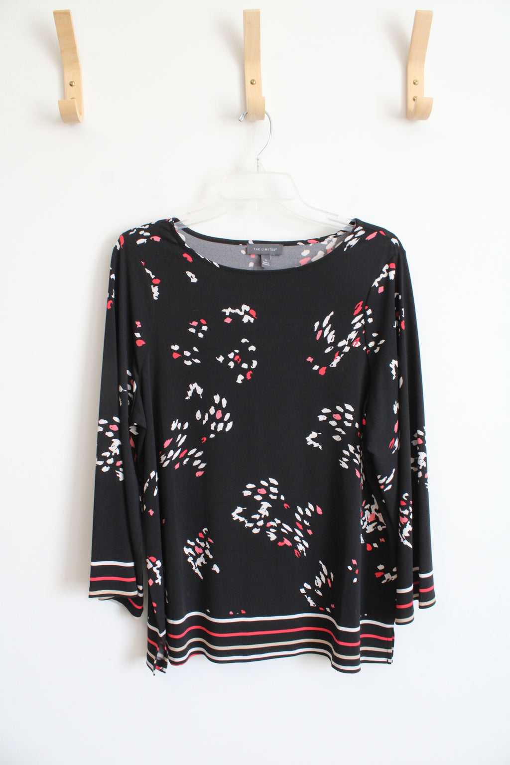 The Limited Black Patterned Top | S