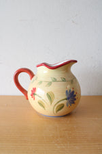 Pfaltzgraff Napoli Hand Painted Ceramic Creamer Pitcher