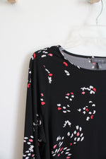 The Limited Black Patterned Top | S