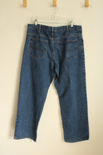 Faded Glory Medium Wash Relaxed Fit Jeans | 38x32