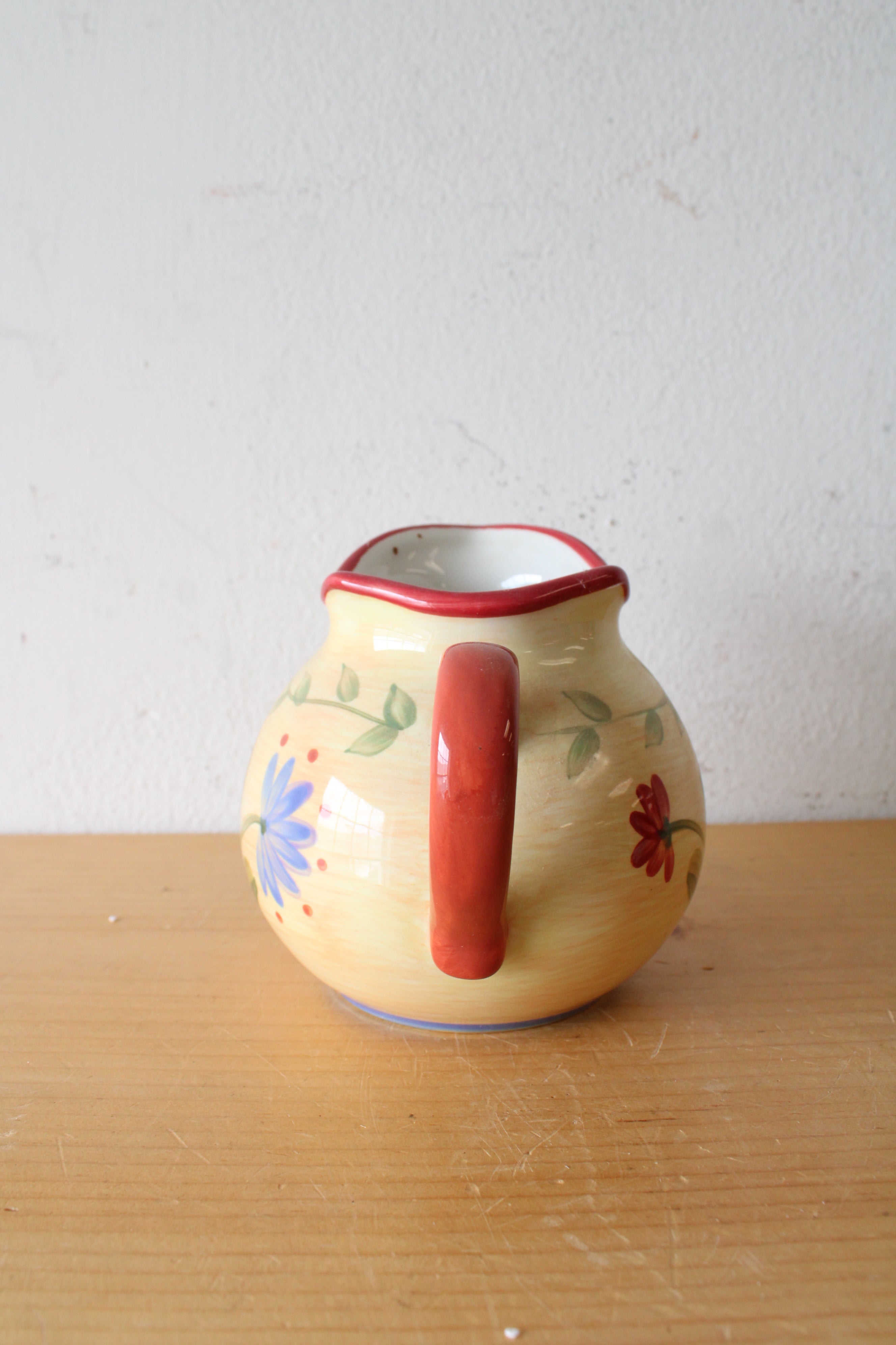 Pfaltzgraff Napoli Hand Painted Ceramic Creamer Pitcher