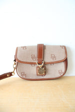 Dooney & Bourke Brown Wristlet