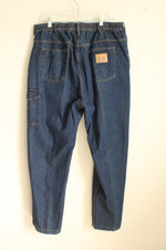 Haband Casual Joe Relaxed Fit Cargo Jeans with Stretch Waistband | 44