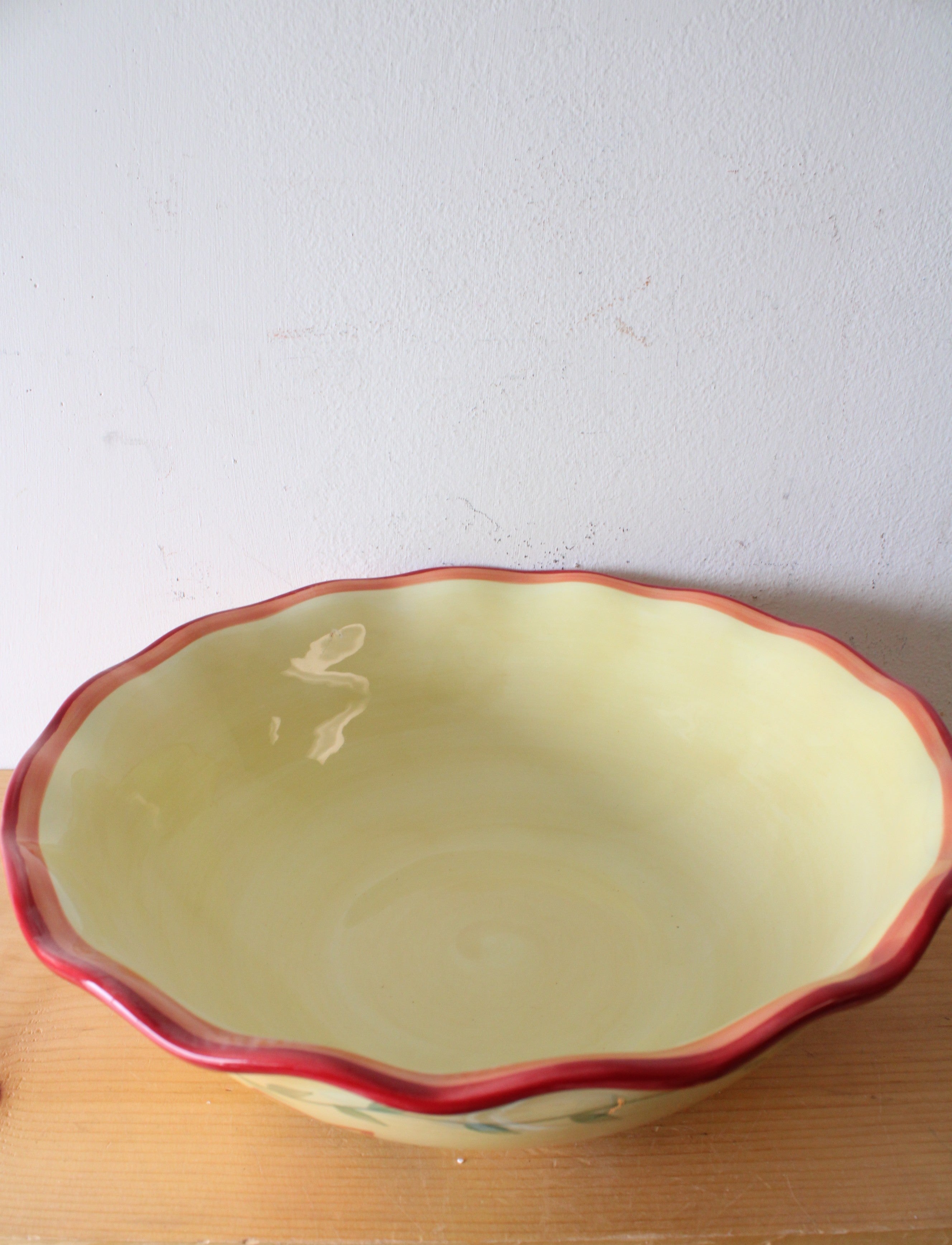 Pfaltzgraff Napoli Hand Painted Large Serving Bowl