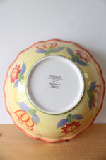 Pfaltzgraff Napoli Hand Painted Large Serving Bowl